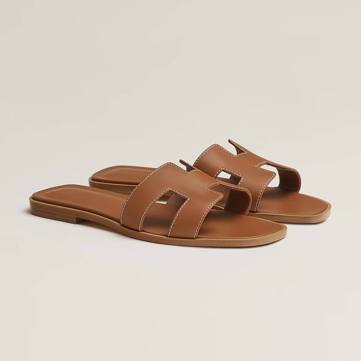 Hermès Oran Sandals in beige