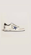 Golden Goose Ball-star navy leather star