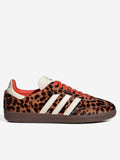 The adidas Samba OG Shoes in leopard print