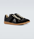 The Replica sneakers in nappa leather and suede with a honey sole