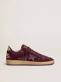 Golden Goose Ball Star burgundy-Star Sneakers
