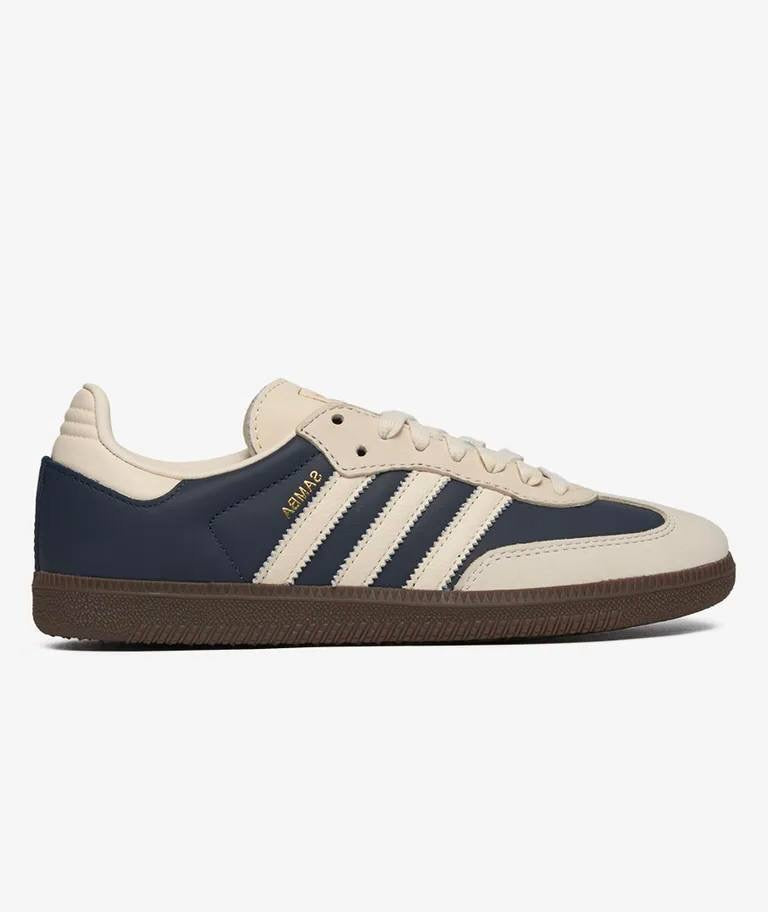 The adidas Samba OG Shoes in navy