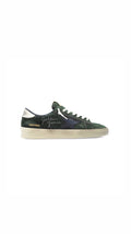 Golden Goose super star green suede