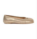 Maison Margiela Gold Tabi New Ballerina Flats