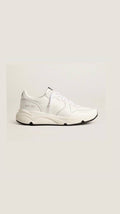 WhiteGolden Goose Running Sole Sneakers