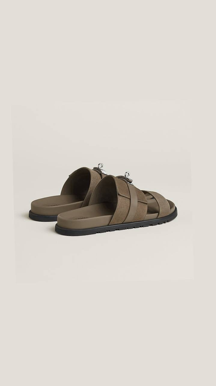Hermès Jackson Sandal in brown