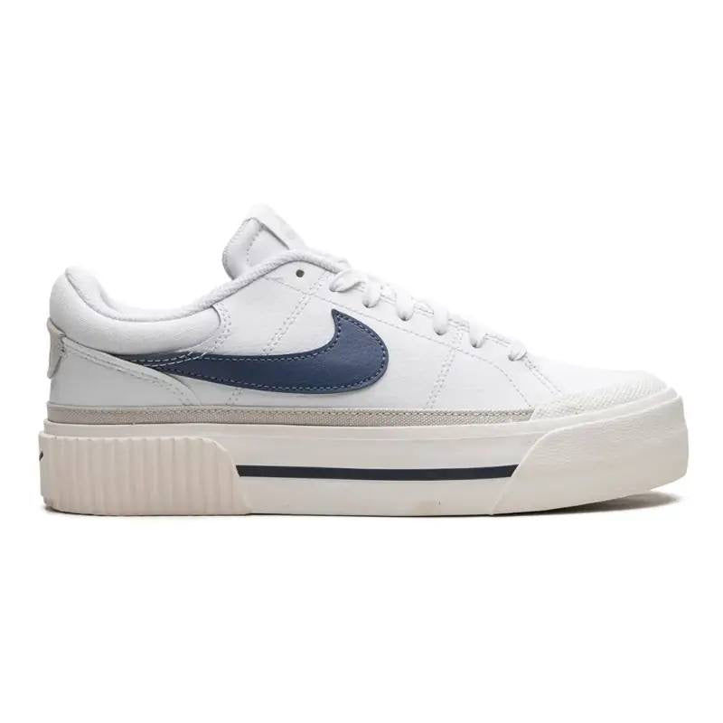NIKE COURT LEGACY LIFT – WHITE navy