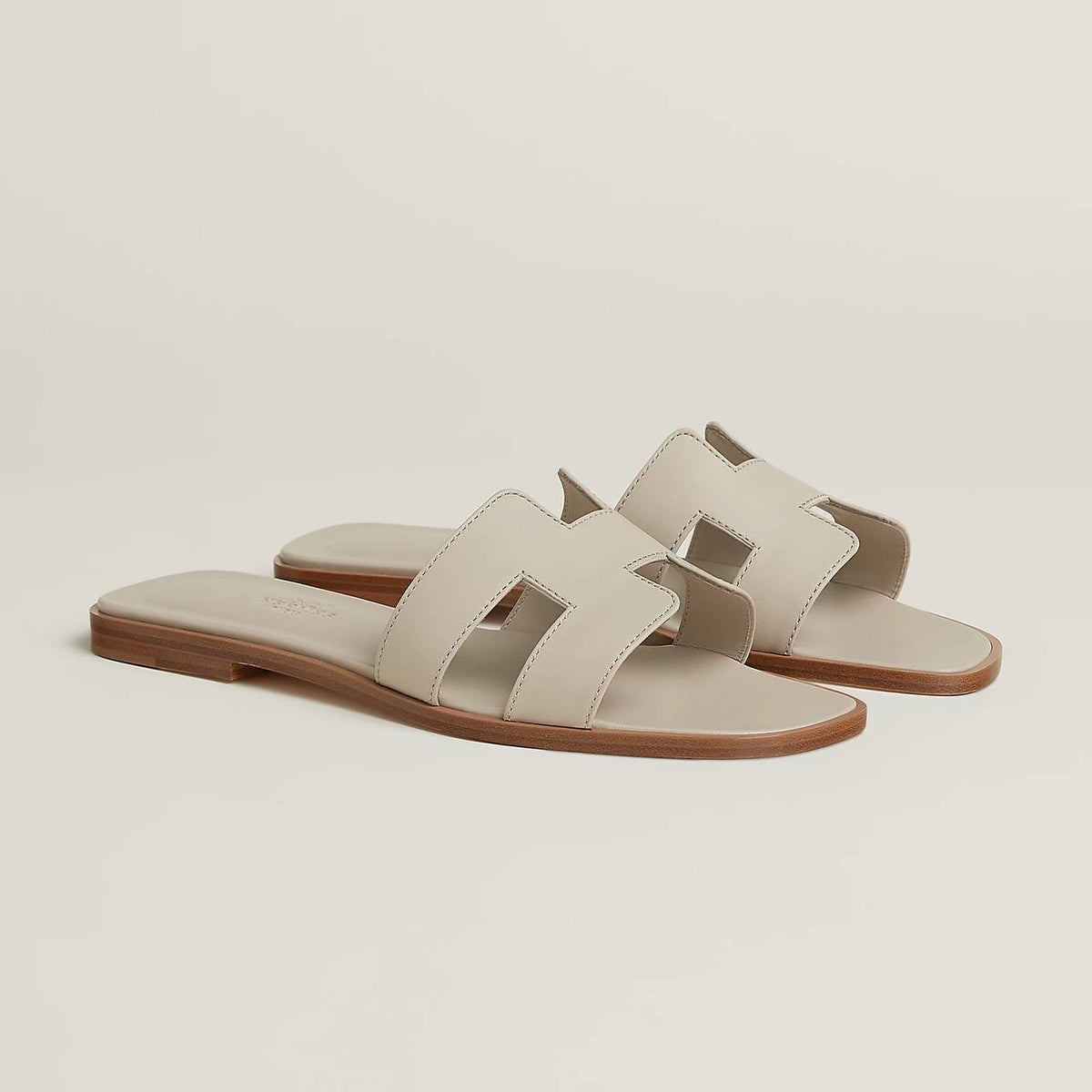 Hermès Oran Sandals in beige
