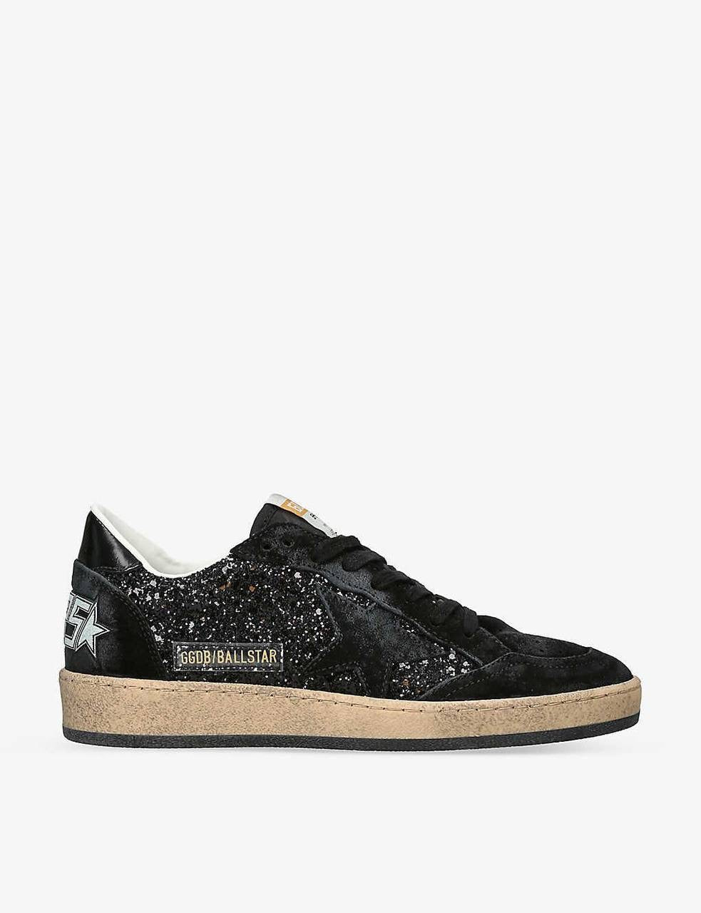 Golden Goose Ball Star all black-Star Sneakers