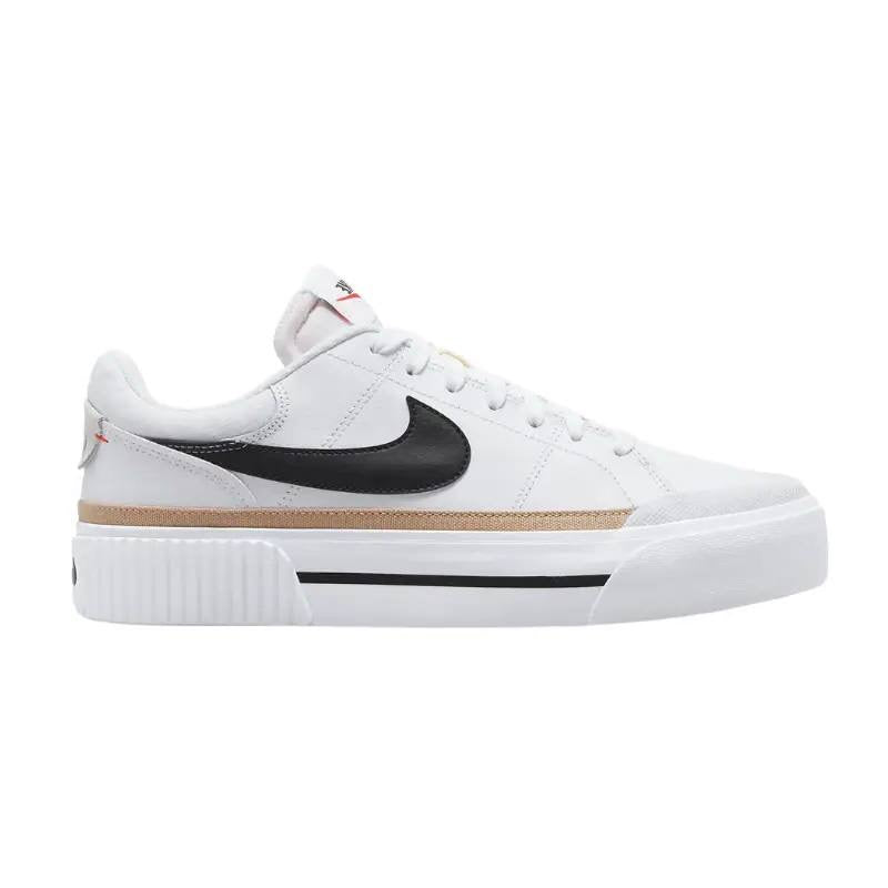 NIKE COURT LEGACY LIFT – WHITE BLACK