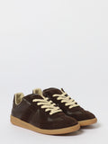 The Replica sneakers in nappa leather and suede with a honey sole