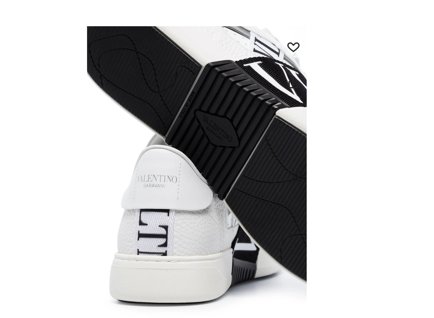 Valentino Garavani VL7N Sneaker Low Top White Black Grey