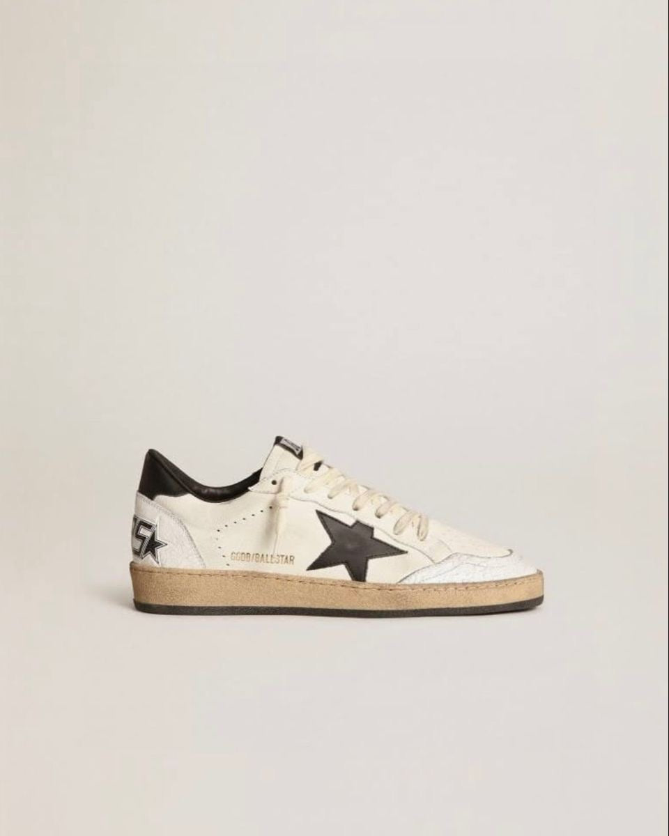 Golden Goose Ball-star Leather Black