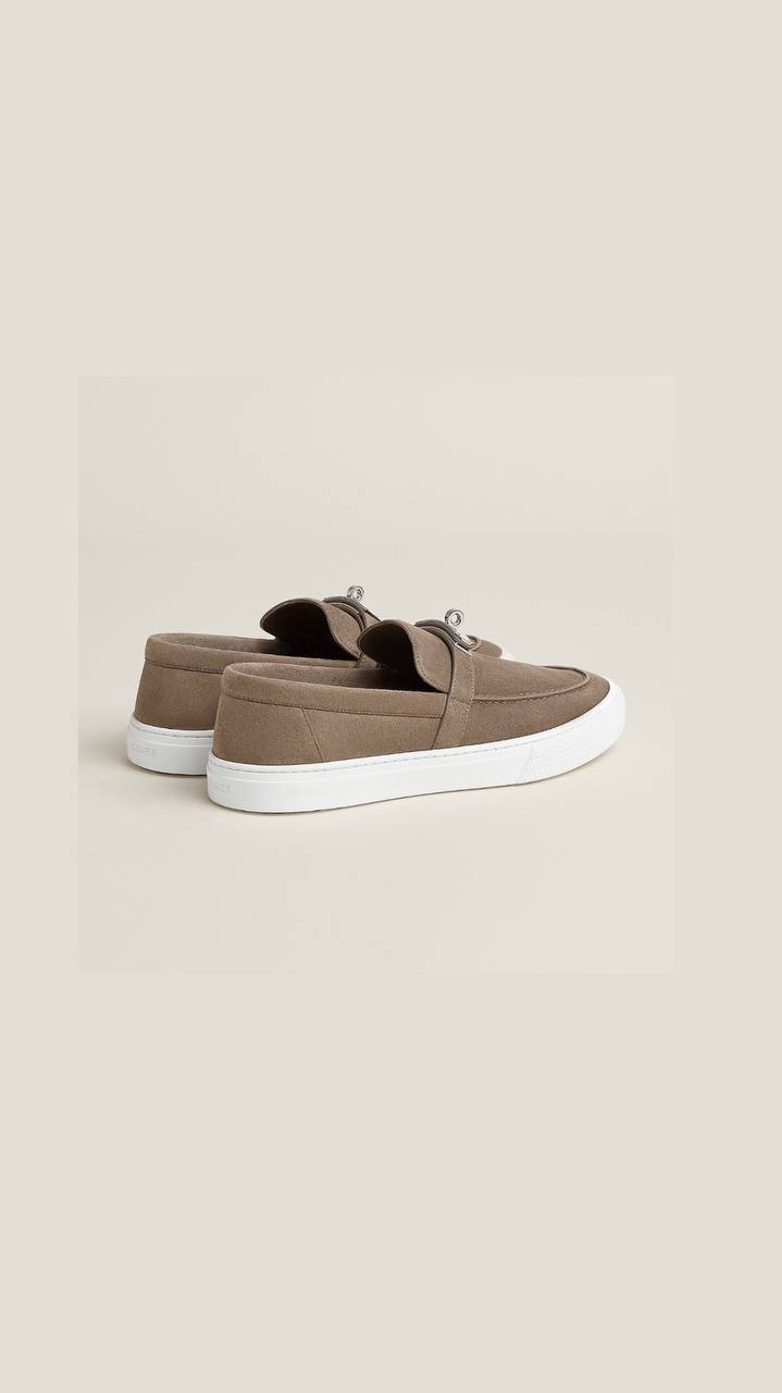 Hermes Game Slip-On Sneaker 'Beige'
