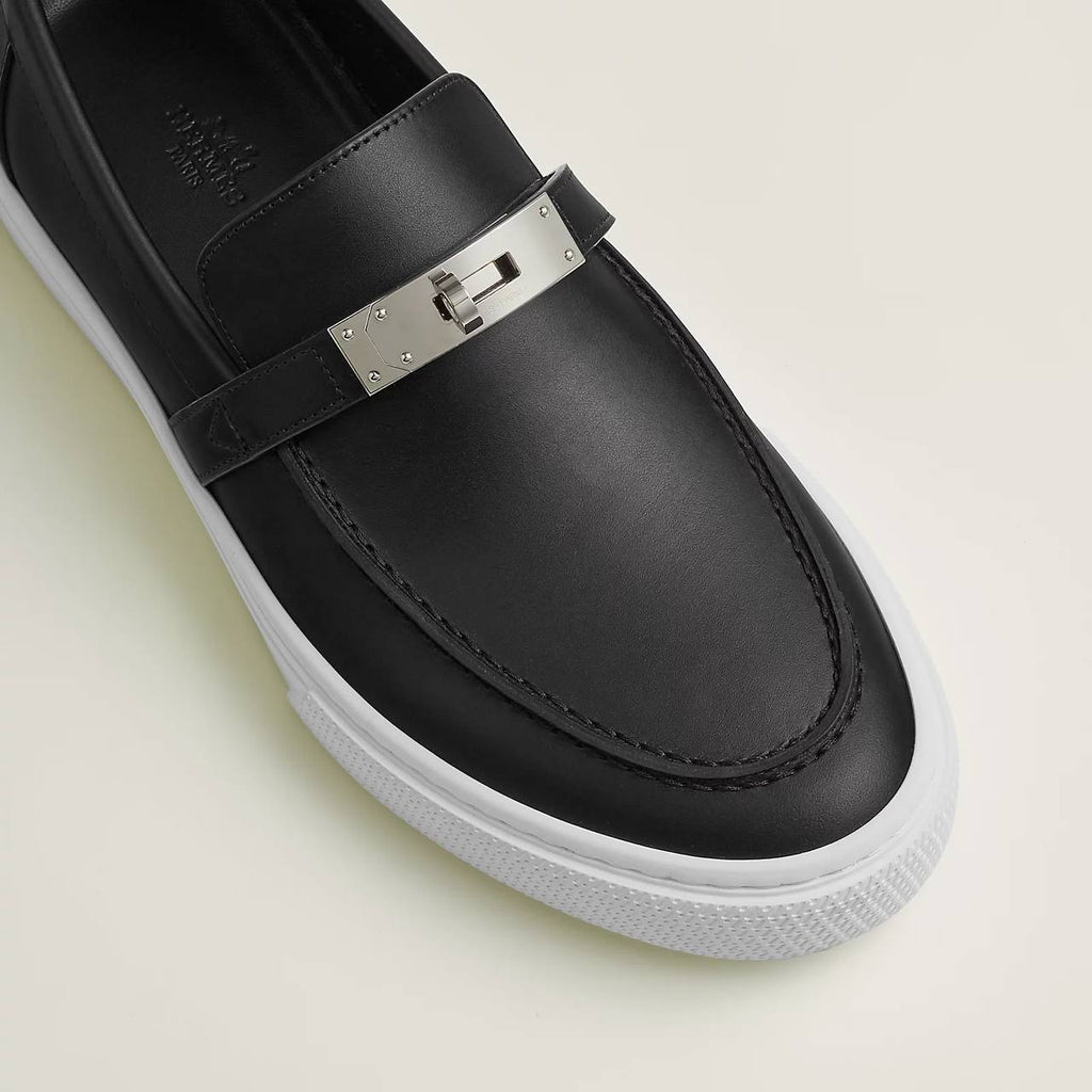 Hermes Game Slip-On Sneaker Black '